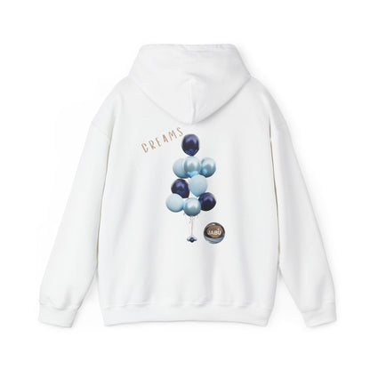 ✅ AU/NZ Unisex Hoodie with Balloon Design - Fun & Stylish Gift ZIPPER