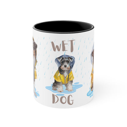 ✅ AU/NZ Colorful Dog-Themed Accent Mugs, Wet Dog Mug, Pet Owner Gift, Rainy Day Coffee Cup, Dog Lover's Mug, Cute Pet Accessories