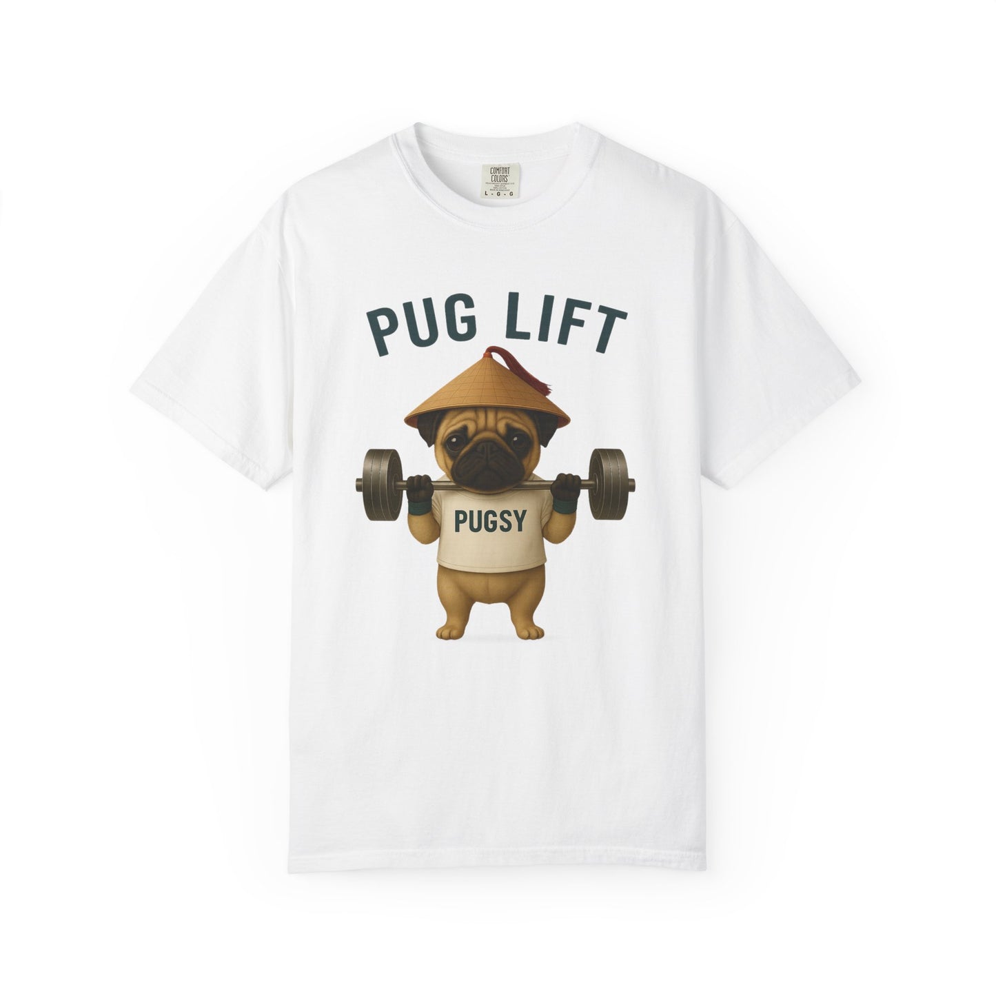 JABU GRIND - PUG: A Fun, Dog-Loving Gym Tee for NZ & AU Humans JABU© • JustAboutBeingU