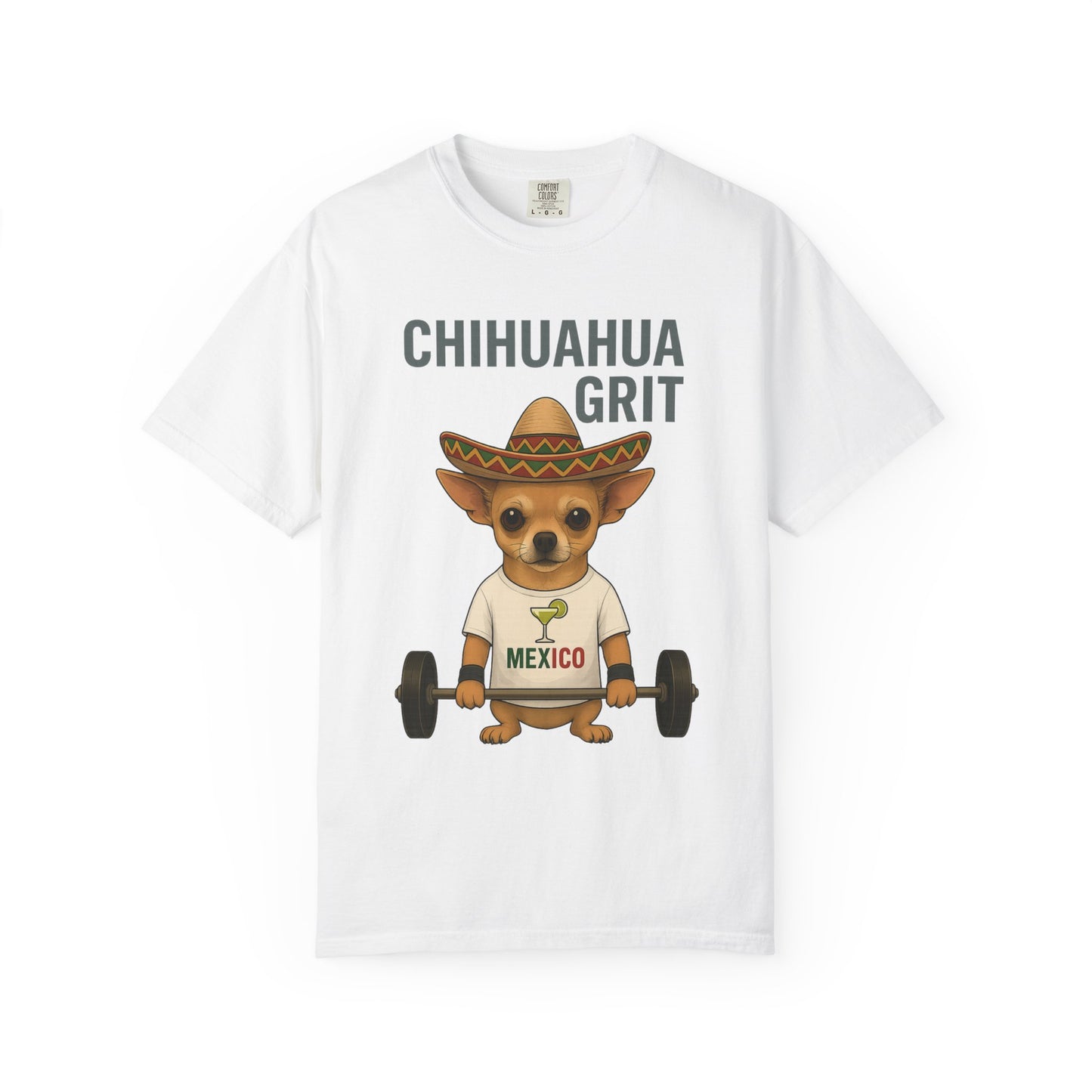 JABU GRIND - CHIHUAHUA: A Fun, Dog-Loving Gym Tee for NZ & AU Humans JABU© • JustAboutBeingU®