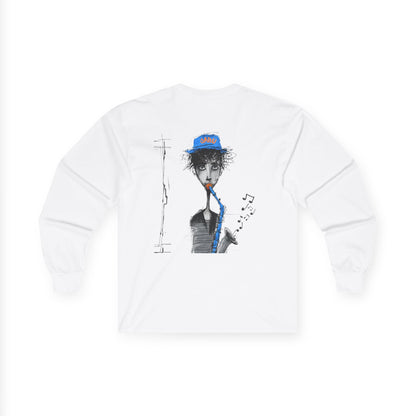 ✅ AU/NZ-Jazz Vibes Long Sleeve Tee, Music Lover Shirt, Unisex Gift for Jazz Enthusiasts, Unique Art Tee, Concert Merchandise, Casual Wardrobe