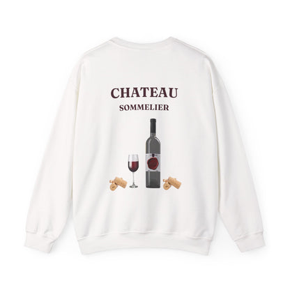 ✅ AU/NZ Chic Wine Lover Sweatshirt - Perfect for Wine Tastings, CHATEAU SOMMELIER!