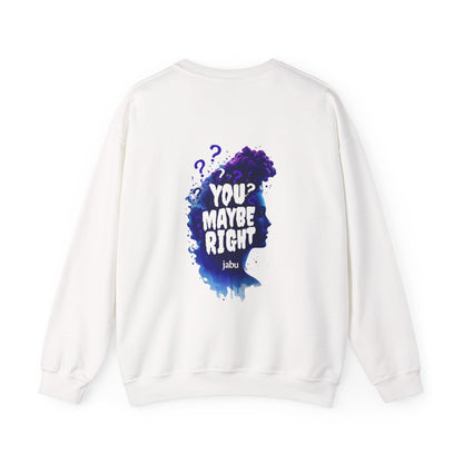 ✅ AU/NZ Unisex Heavy Blend Crewneck Sweatshirt - 'You Assume Incorrectly' Graphic