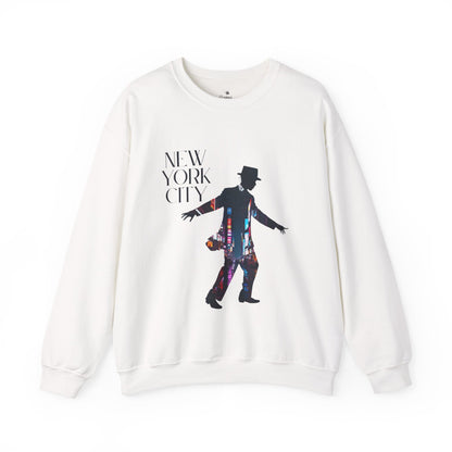 ✅ AU/NZ New York City Graphic Sweatshirt, Cozy Crewneck Sweatshirt, NYC Fashion, Music Lover Gift, Unisex Sweatshirt, Urban Style Apparel