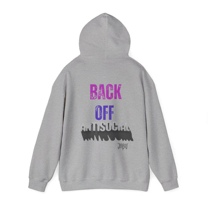 ✅ AU/NZ Unisex Heavy Blend™ Hooded Sweatshirt Pushing Limits-Anti-Social