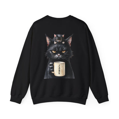 ✅ AU/NZ Cat Lover's Cozy Crewneck Sweatshirt - 'Holidays at Home' Design CATS