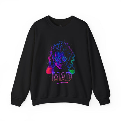 JABU Neon Madness: Bold Streetwear Sweatshirt with Electric Scientist Design for NZ & AU Trendsetters JABU© • JustAboutBeingU®