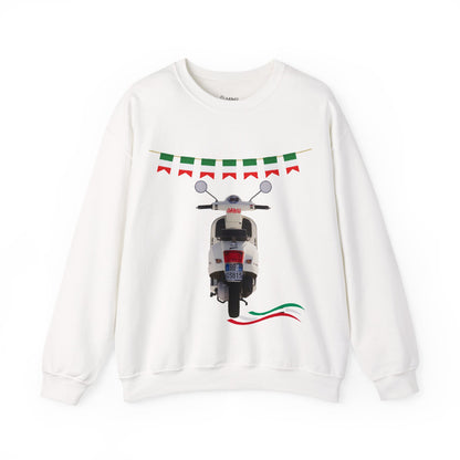 ✅ AU/NZ Italian Love Sweatshirt - Cozy Unisex Crewneck for Travel Lovers, Gift for Italy Fans, Perfect for Casual Wear, Holiday Celebration VESPA