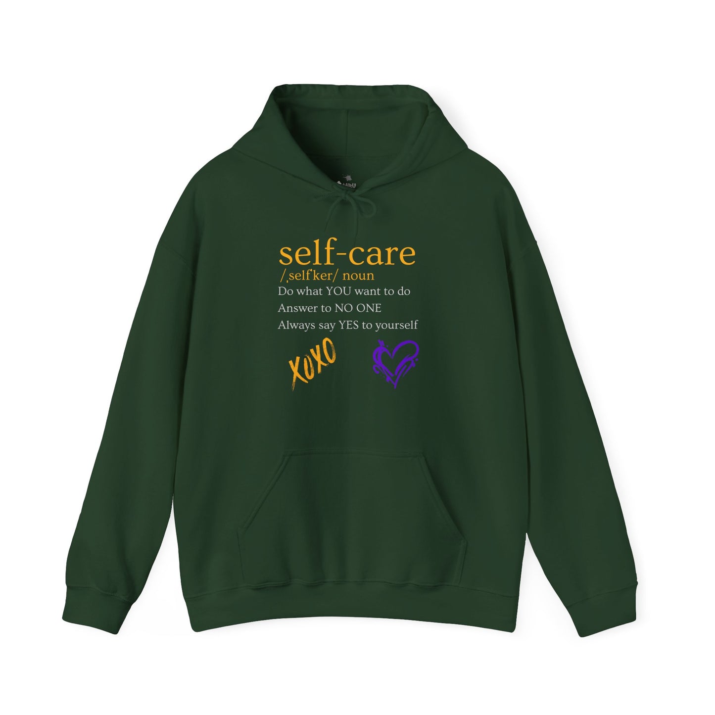 ✅ AU/NZ Self-Care Hoodie, Unisex Sweatshirt, Self-Love Apparel, Mindfulness Gift, Cozy Relaxation Wear