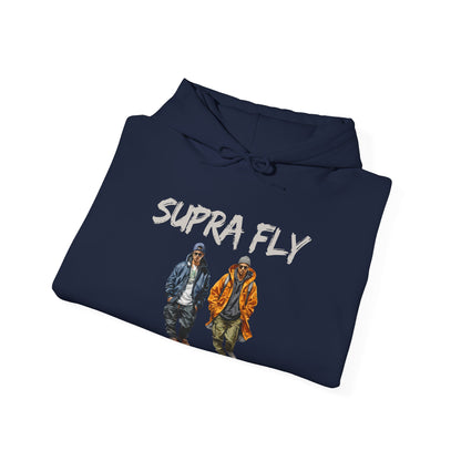 ✅ AU/NZ-SUPRA FLY Street Style Unisex Hooded Sweatshirt - Supra Fly & Jabu Graphics, Casual Wear, Cool Gift, Streetwear, Sizes S-XXL