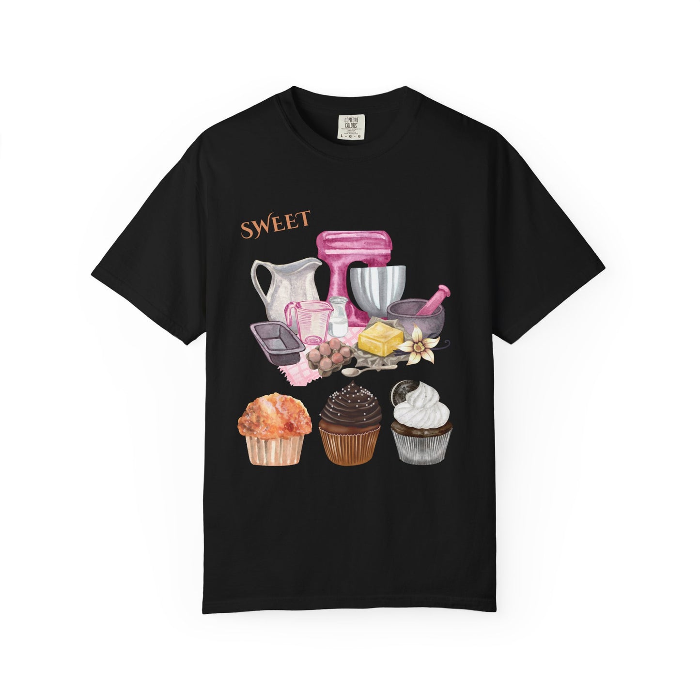 ✅ AU/NZ Sweet Treats Garment-Dyed T-Shirt for Bakers