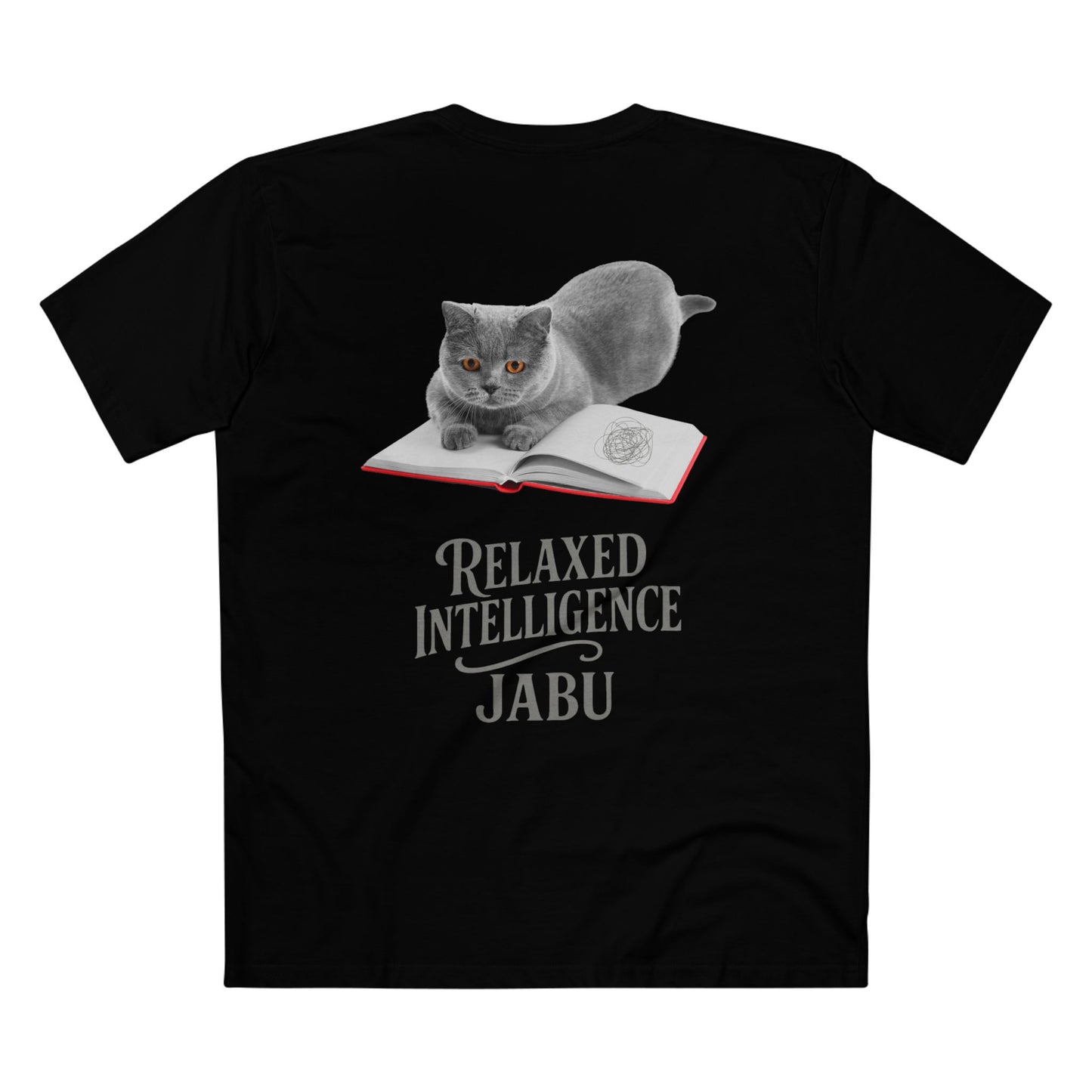 ✅  AU/NZ  As Colour 5001/Cat Lover's Relaxed Intelligence Tee - Funny Cat Shirt, Pet Gift, Quirky Humor Apparel, Birthday Gift, Animal Lover's Tee