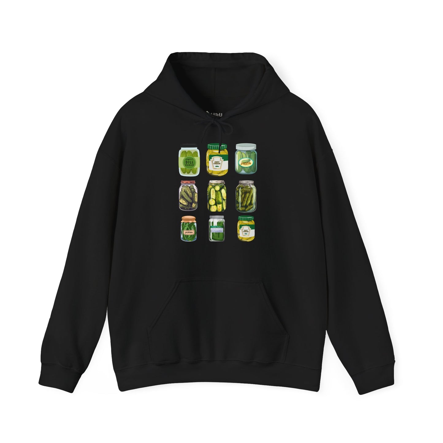 ✅ AU/NZ Farmer's Market Hoodie – Unisex Heavy Blend™ Sweatshirt with Pickle Design