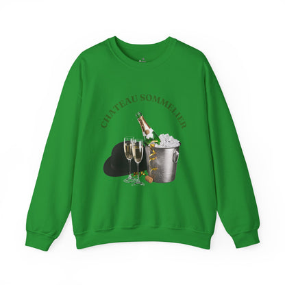 ✅ AU/NZ Chic Wine Lover Sweatshirt - Perfect for Wine Tastings, CHATEAU SOMMELIER!
