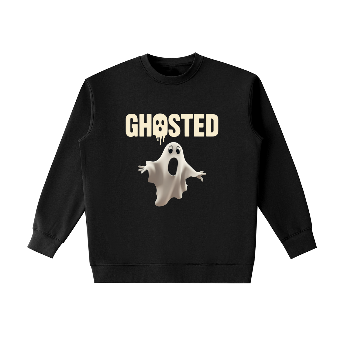 Ghosted Graphic Heavyweight Crewneck Sweatshirt