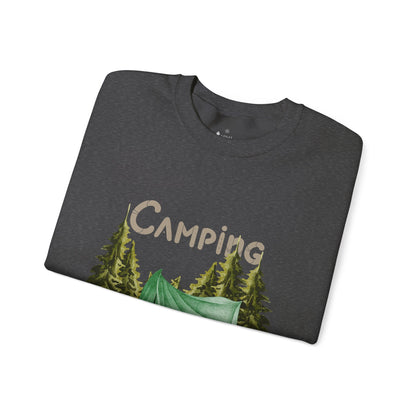 ✅ AU/NZ Cozy Camping Crewneck Sweatshirt - Nature-Inspired Design CAMPING! Back To Nature!