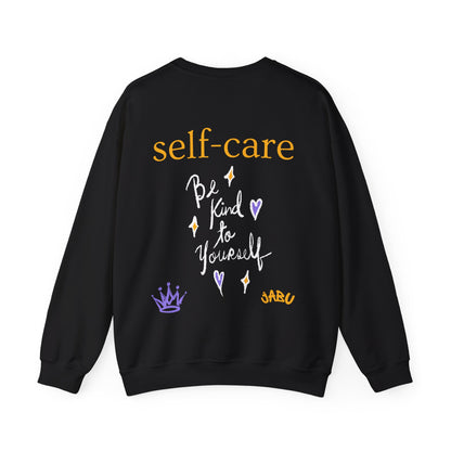 ✅ AU/NZ Self-Care Crewneck Sweatshirt, Unisex Sweatshirt, Affirmation Apparel, Self-Love Gift, Cozy Casual Wear, Mindfulness Clothing