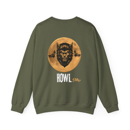 ✅ AU/NZ Witching Hour & Howl Unisex Crewneck Sweatshirt - Spooky Halloween Vibe