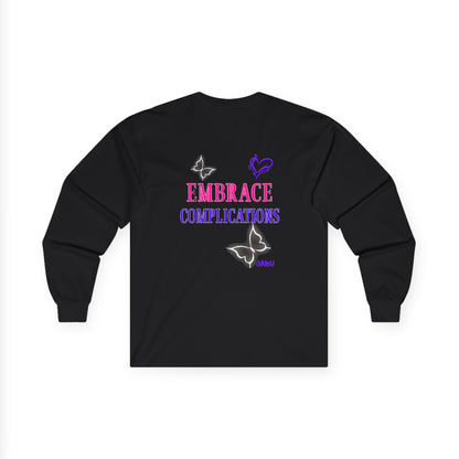 ✅ AU/NZ- Complicated! Love Long Sleeve Tee, Unisex Tee for Gift Giving, Trendy Graphic Shirt, Casual Fashion, Fun Quotes Top