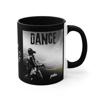 ✅  AU/NZ Colorful Accent Mugs, 11oz Cyborg GOLD