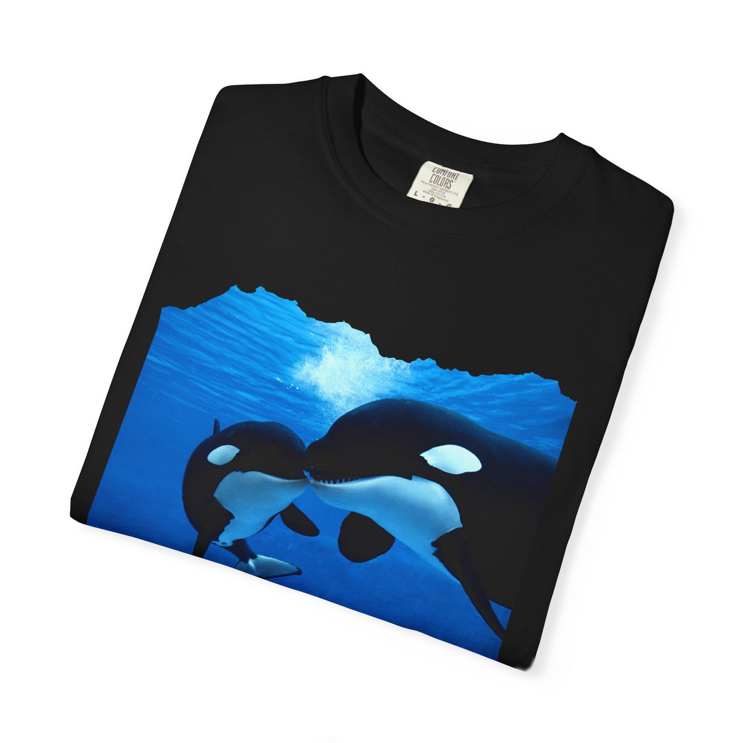 ✅ AU/NZ Unisex Garment-Dyed T-shirt Whales