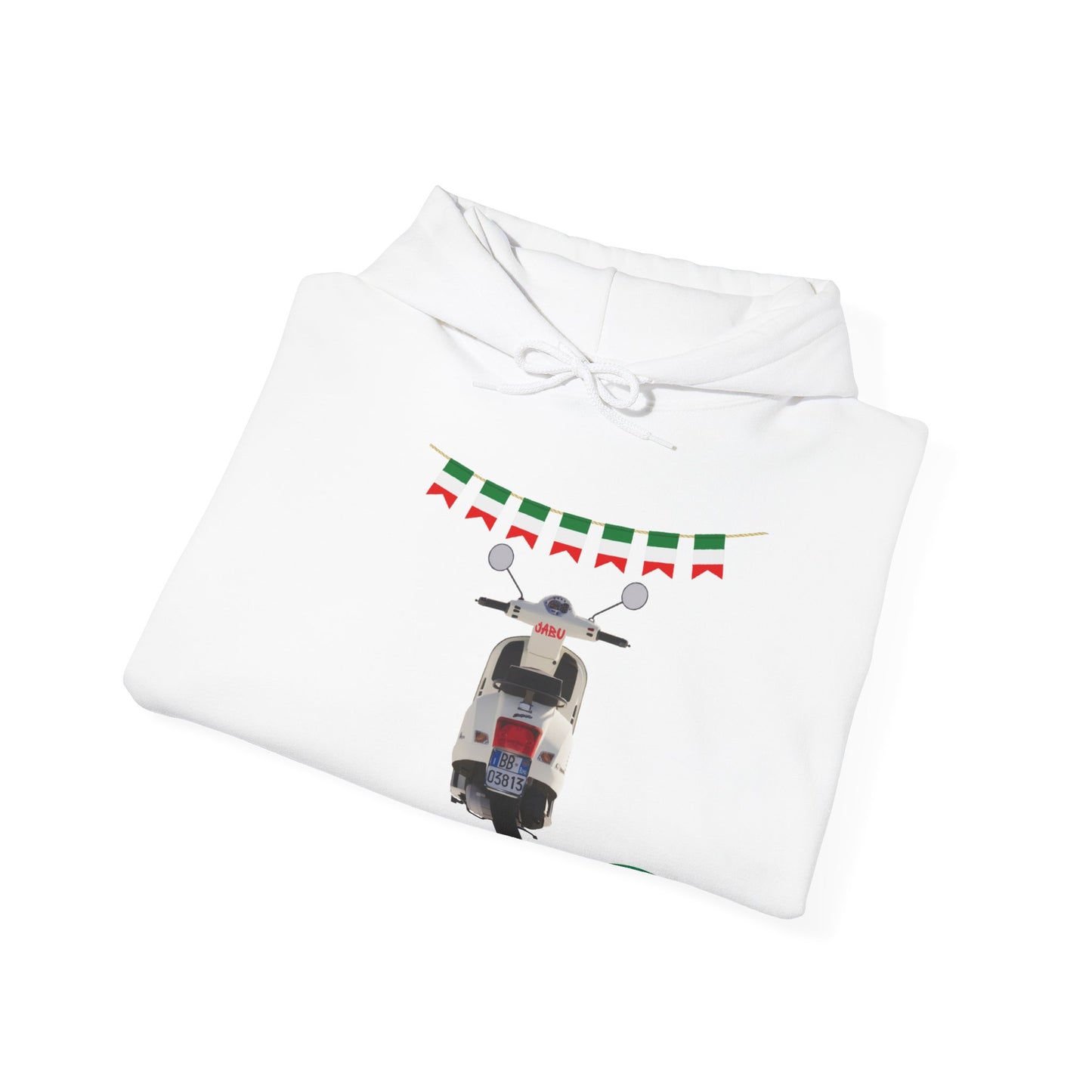 ✅ AU/NZ Italian Love Hoodie - Unisex Heavy Blend™ Sweatshirt with Scooter Design VESPA