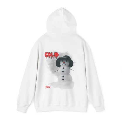 ✅ AU/NZ Frosty Fun Unisex Hooded Sweatshirt - Perfect for Winter Celebrations-Frosty with ATTITUDE!
