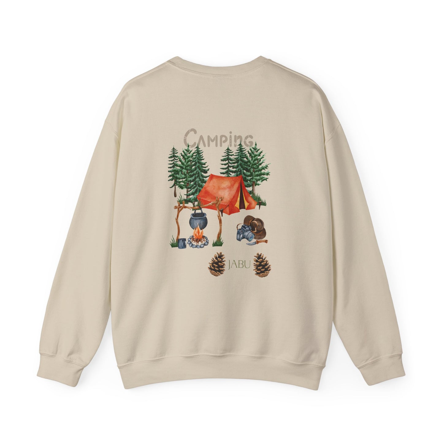 ✅ AU/NZ Cozy Camping Crewneck Sweatshirt - Nature-Inspired Design CAMPING! Back To Nature!