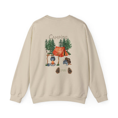 ✅ AU/NZ Cozy Camping Crewneck Sweatshirt - Nature-Inspired Design CAMPING! Back To Nature!