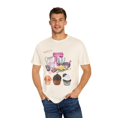 ✅ AU/NZ Sweet Treats Garment-Dyed T-Shirt for Bakers