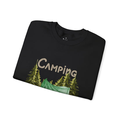 ✅ AU/NZ Cozy Camping Crewneck Sweatshirt - Nature-Inspired Design CAMPING! Back To Nature!