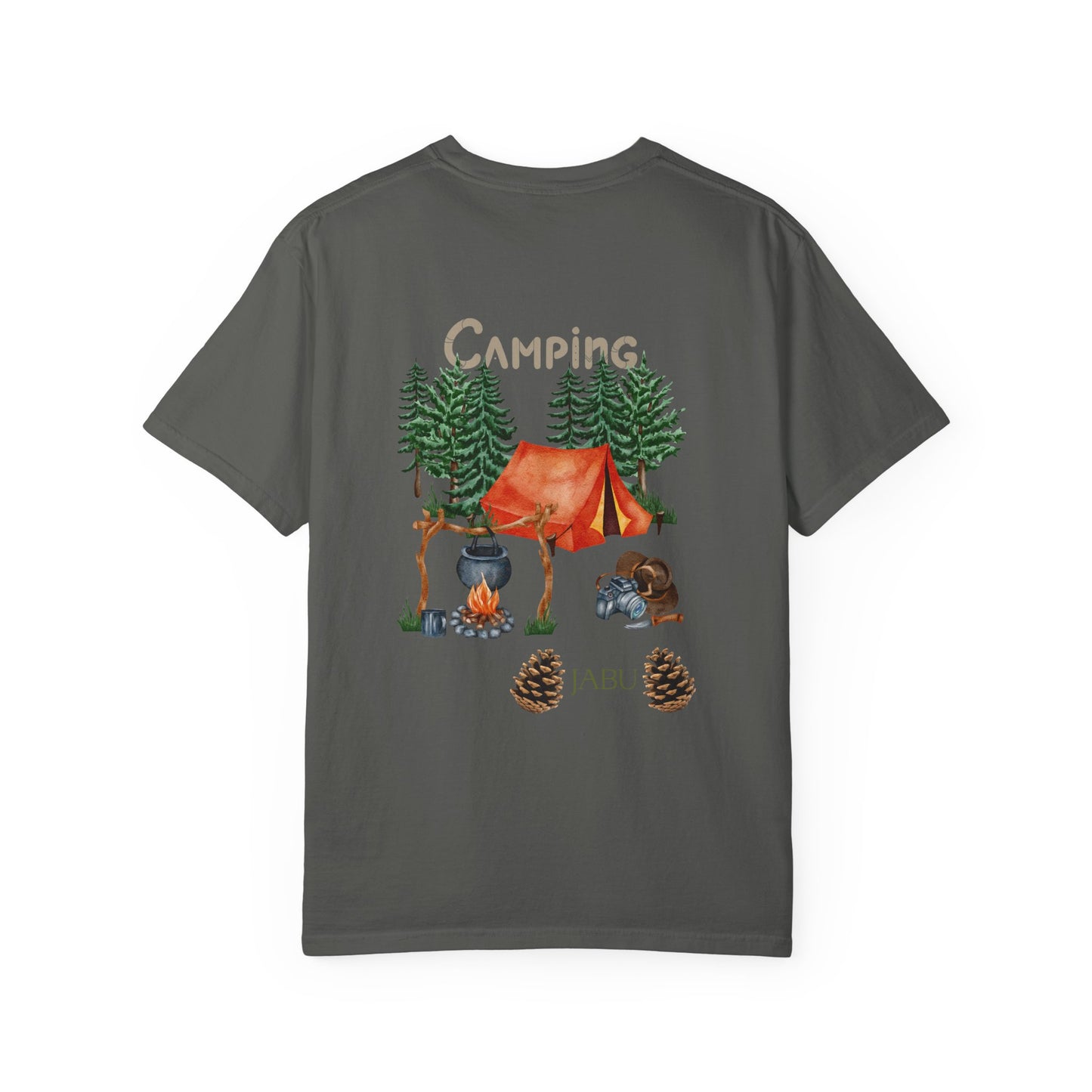✅ AU/NZ-Comfort Colours 1717-Camping Adventure Unisex T-Shirt – Embrace Nature with Vintage Design Camping