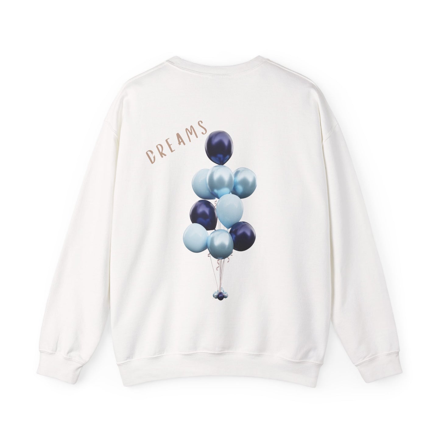 ✅ Graphic Crewneck Sweatshirt with Balloon Design - Perfect Gift for Celebrations