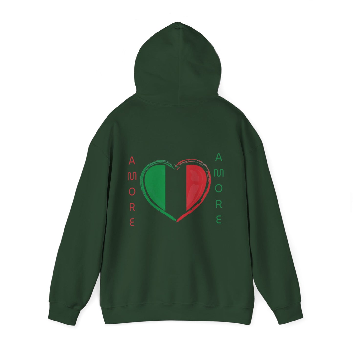 ✅ AU/NZ Italian Love Hoodie | Unisex Heavy Blend Sweatshirt | Perfect for Gifting, Italian Heritage Celebrations, Casual Wear, Travel, Festivals, VESPA!