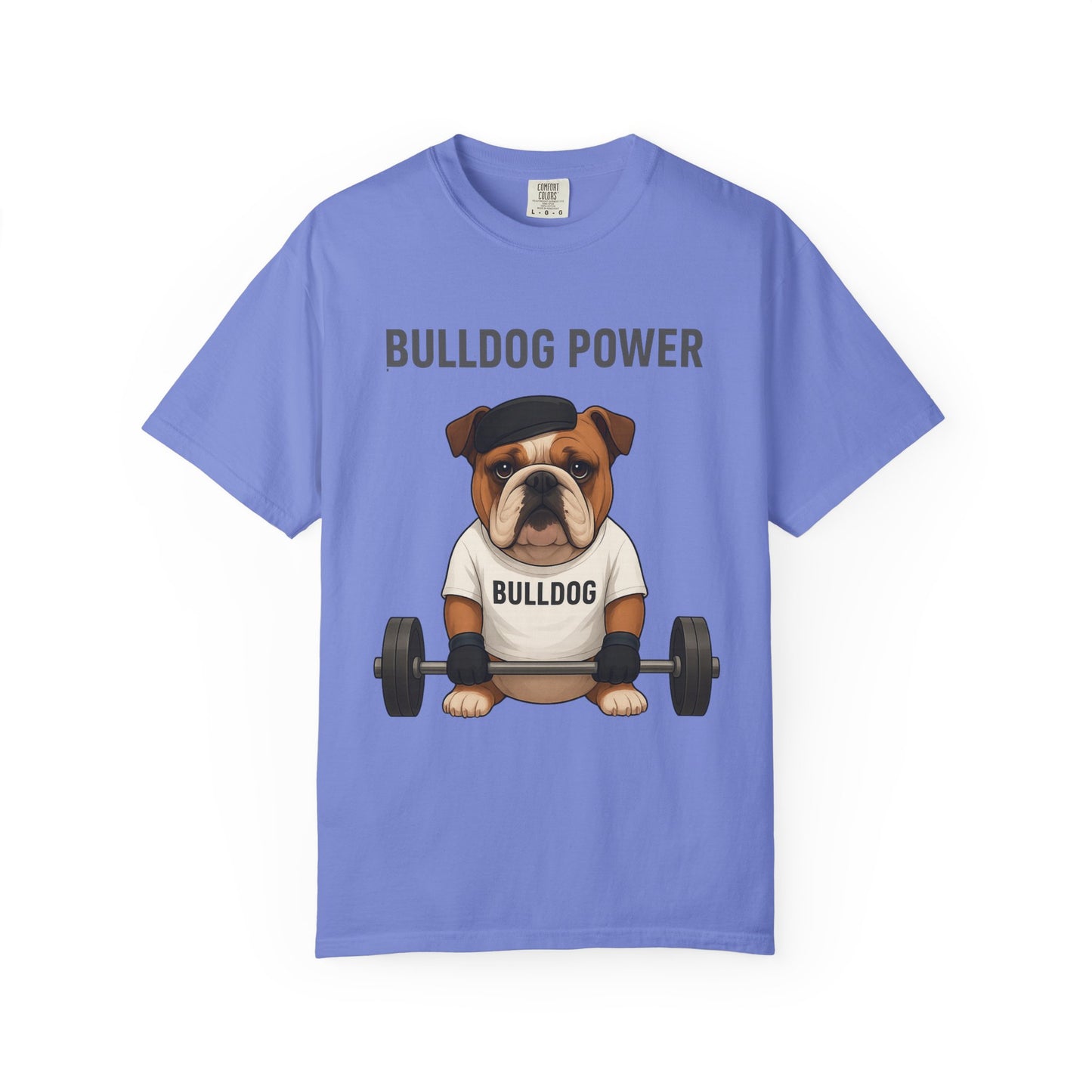 JABU GRIND - BULLDOG: A Fun, Dog-Loving Gym Tee for NZ & AU Humans JABU© • JustAboutBeingU®