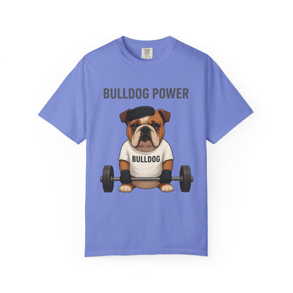JABU GRIND - BULLDOG: A Fun, Dog-Loving Gym Tee for NZ & AU Humans JABU© • JustAboutBeingU®
