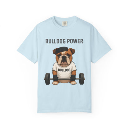 JABU GRIND - BULLDOG: A Fun, Dog-Loving Gym Tee for NZ & AU Humans JABU© • JustAboutBeingU®