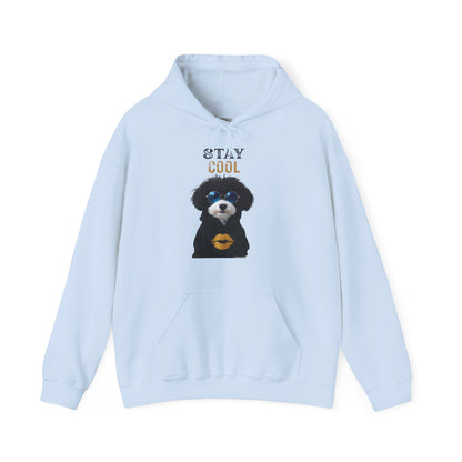 ✅ AU/NZ Stay Cool Dog Hoodie, Unisex Heavy Blend Sweatshirt, Pet Lover Gift, Cool Canine Apparel, Cozy Dog Hoodie, Dog Lover Sweatshirt, Jabu’s Brand Ambassador!