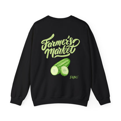 ✅ AU/NZ Pickle Lover's Crewneck Sweatshirt - Farmer's Market Theme
