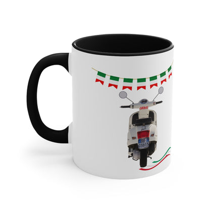 ✅ AU/NZ Italian Amore Accent Mug - Vibrant Coffee Cup for Lovers, Kitchen Decor, Gift for Italian Festival, Home & Office Use