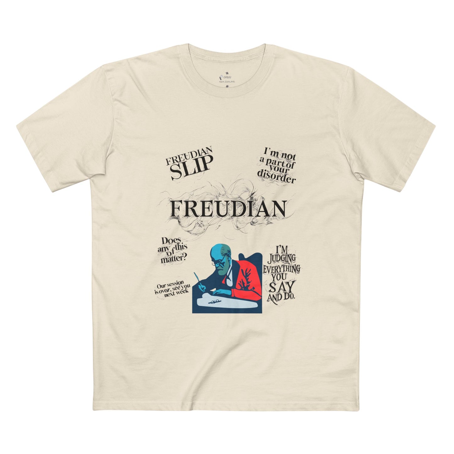 ✅ AU/NZ Freudian Slip Adult Tee - Funny Psychology Shirt, Gifts for Psychologists, Casual Wear, Humor Apparel