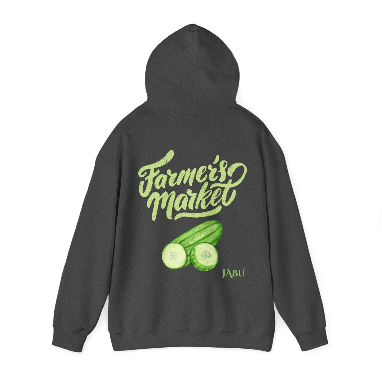 ✅ AU/NZ Farmer's Market Hoodie – Unisex Heavy Blend™ Sweatshirt with Pickle Design