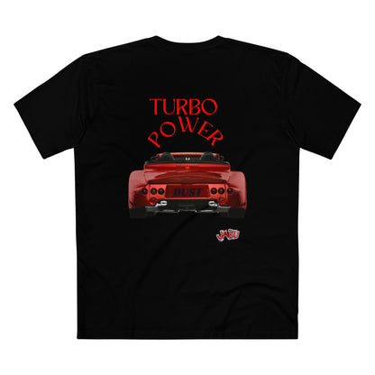 ✅ AU/NZ, As Colour 5001 Turbo Power Adult Tee for Car Enthusiasts, Funny Auto Shirt, Gift for Motorheads, Racing Apparel, Classic Car Lover's Tee