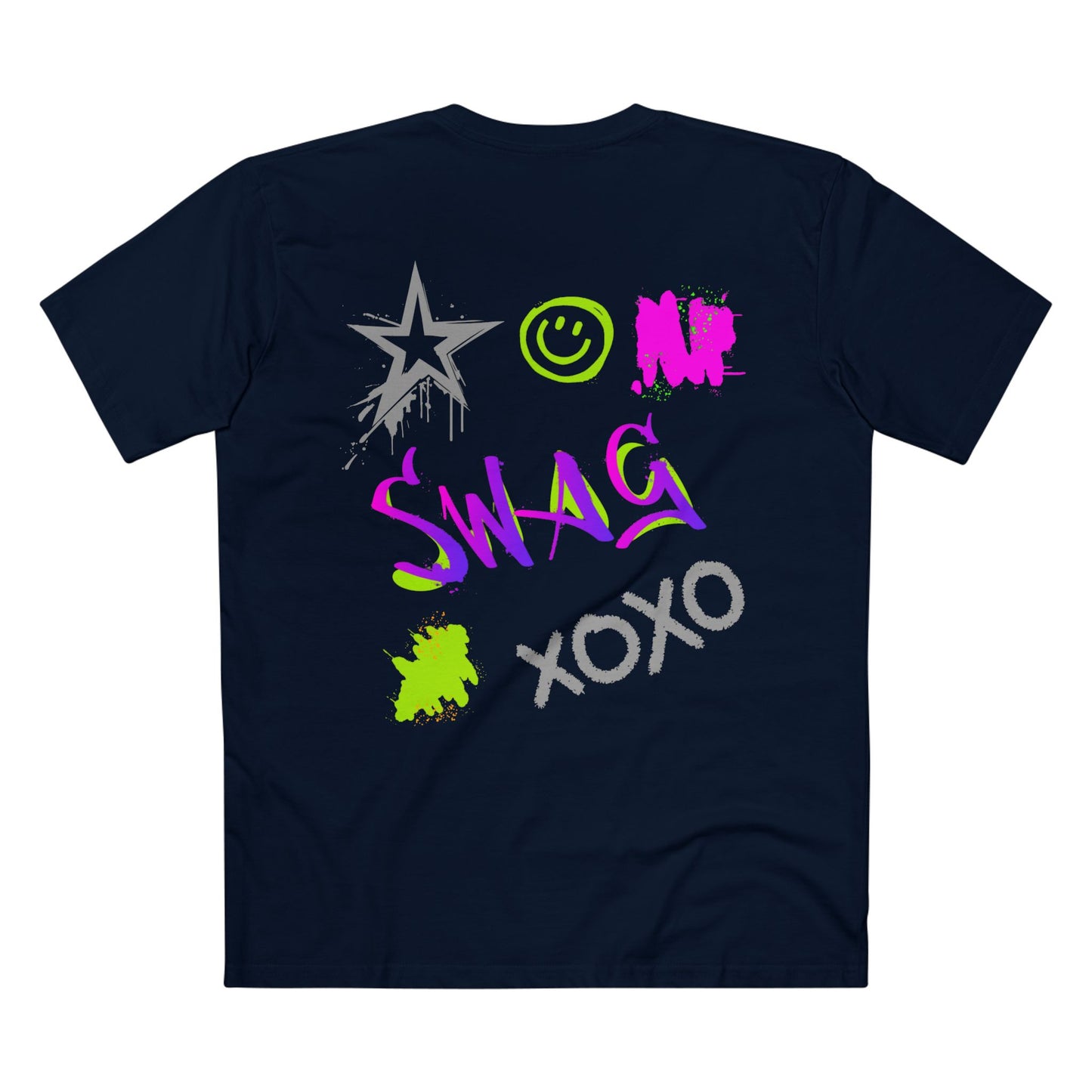 ✅ AU/NZ  SWAG, Urban Graffiti Tee - Streetwear Vibes for Creative Souls, Stylish Graphic T-Shirt, Casual Fashion, Unique Gift for Artists, Summer Wear