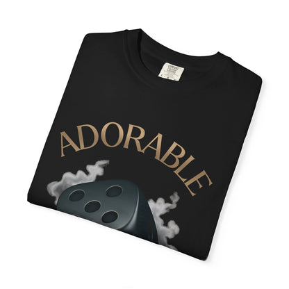 Adorable or Deplorable Dice Tee
Life’s a roll of the dice — some days you’re sweet, some days you’re savage. This design owns both sides. Smooth feel, bold print, and a playful edge that turns heads anywhere you go.

JABU© • JustAboutBeingU®