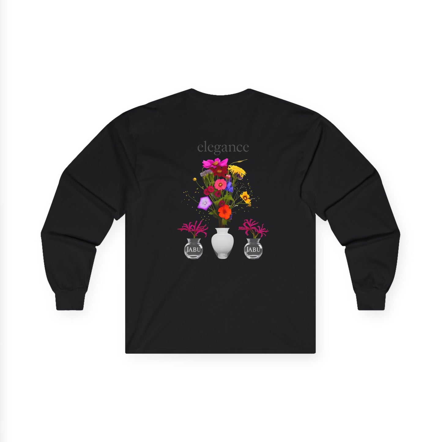 ✅ AU/NZ Elegant Floral Long Sleeve Tee, Comfortable Casual Wear, Perfect Gift Florists/Designers, Spring Fashion, Unique Style