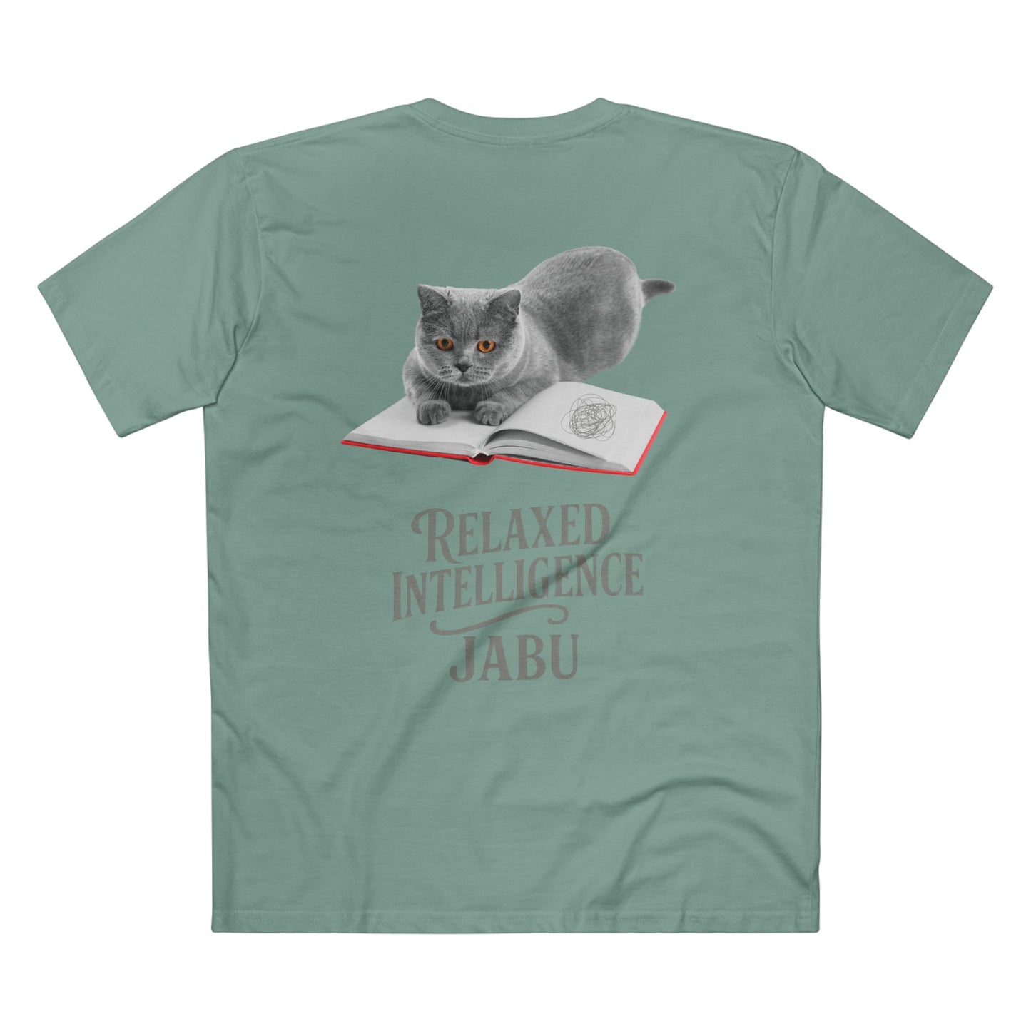 ✅  AU/NZ  As Colour 5001/Cat Lover's Relaxed Intelligence Tee - Funny Cat Shirt, Pet Gift, Quirky Humor Apparel, Birthday Gift, Animal Lover's Tee