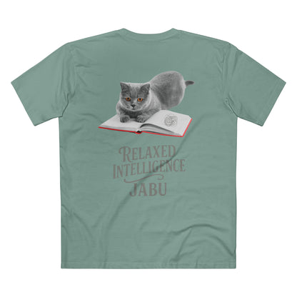 ✅  AU/NZ  As Colour 5001/Cat Lover's Relaxed Intelligence Tee - Funny Cat Shirt, Pet Gift, Quirky Humor Apparel, Birthday Gift, Animal Lover's Tee