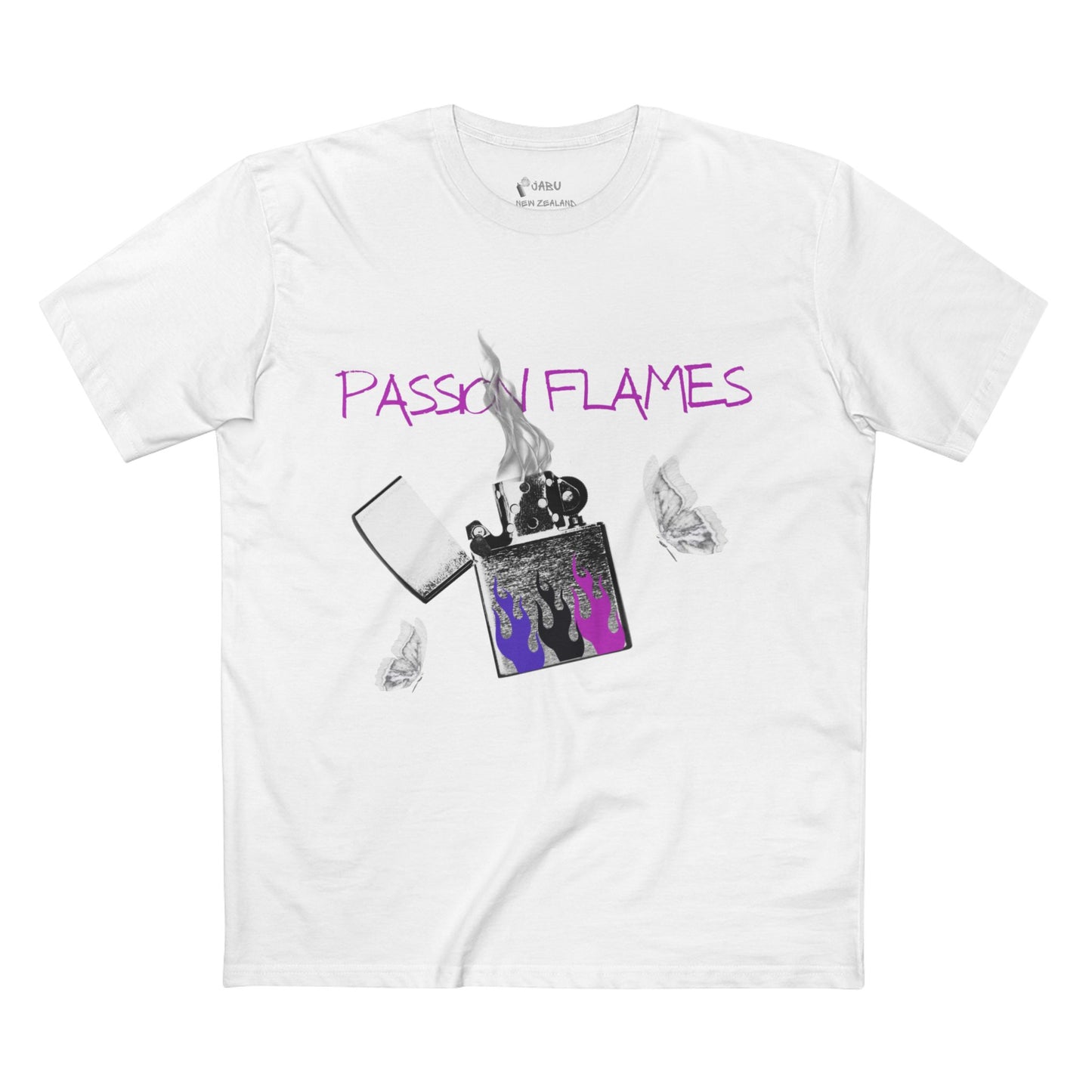 ✅ AU/NZPassion Flames Adult Tee | Graphic T-Shirt for Trendy Outfits | Unisex Casual Wear | Unique Gift for Music Lovers | Ideal for Festivals