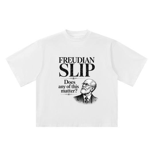 Freudian Slip Oversized Drop Shoulder T Shirt